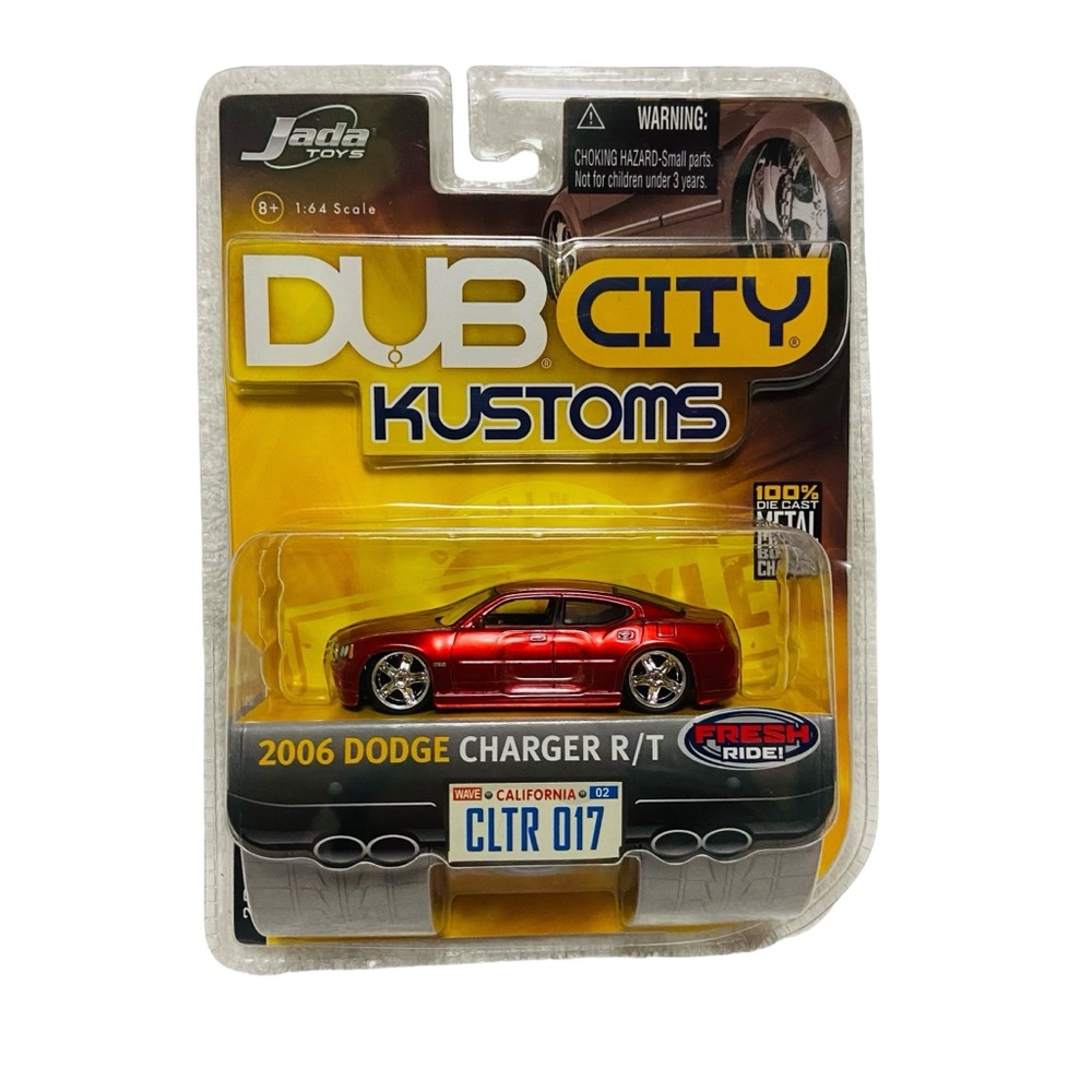 Jada Dub City Kustoms 2006 Dodge Charger R/T 1:64 Red